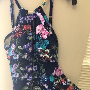 Multi-Colored Tankini Top